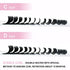 Classic Eyelash Extensions C-0.15-8-15MIX Classic Lash Extensions .07 Individual Lash Extensions D Curl Handmade Classic Lashes (C-0.15,8-15MIX)