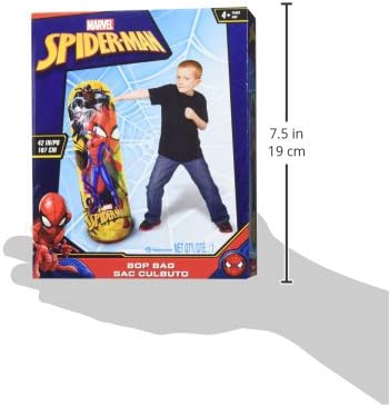 Hedstrom Spiderman Bop Bag Inflatable Punching Bag, 42 Inch