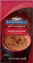 Ghirardelli Double Chocolate Hot Cocoa Mix, 0.85-Ounce Packets (Pack of 10)
