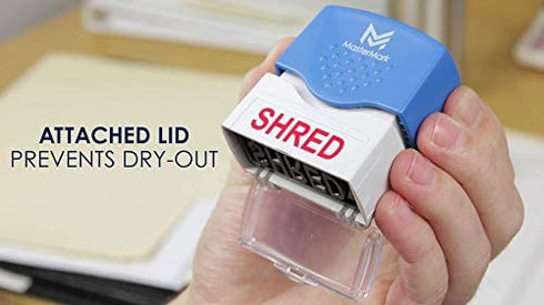 Shred Stamp – MasterMark Premium Pre-Inked Office Stamp