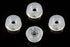 20 Small Clear Round Rubber Feet W/SCREWS- .250 H X .671 D - Made in USA - Food Safe Cutting Boards Electronics Crafts #