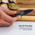 HiCoup Oyster Shucking Knife and Glove Kit - Clam and Oyster Knife Shucker Set with Stainless Steel Seafood Opener Tool, Wood Handle and Gloves?