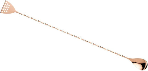 Barfly Bar Spoon, Strainer End 15 3/4" (40 cm), Copper