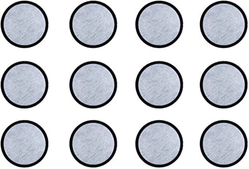 PURE GREEN 12-Pack of Mr. Coffee Compatible Water Filter Discs - Fit Mr Coffee Compatible Filters - Replacement Charcoal Water Filter Discs for Mr Coffee Coffee Brewers
