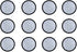 PURE GREEN 12-Pack of Mr. Coffee Compatible Water Filter Discs - Fit Mr Coffee Compatible Filters - Replacement Charcoal Water Filter Discs for Mr Coffee Coffee Brewers