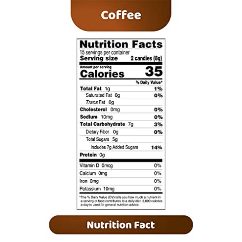Kopiko Candy Variety Pack (Coffee and Cappuccino), 4.23 Ounce (Pack of 2)
