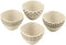 Cuisinart CTG-00-4BB Set of 4 4 Pinch Bowls, None, White & Black