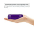Dental Mouth Guard case Orthodontic Retainer Cases Container with Vent Holes, Denture Holder Clear Aligner Box for Household|Office|Travel - Dark Purple