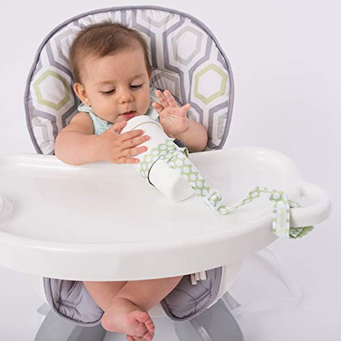 BooginHead SippiGrip Sippy Cup Strap & Baby Bottle Holder 3-Pack, Pink, Green, and Purple