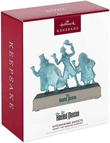 Hallmark Keepsake Christmas Ornament 2022, Disney The Haunted Mansion Hitchhiking Ghosts, Music with Light