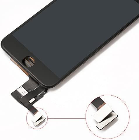 Brinonac Screen Replacement for iPhone 8/SE 2020 4.7 inch LCD Digitizer Touch Screen LCD Replacement Screen Frame Assembly Full Set with Tools and Screen Protector (Black)
