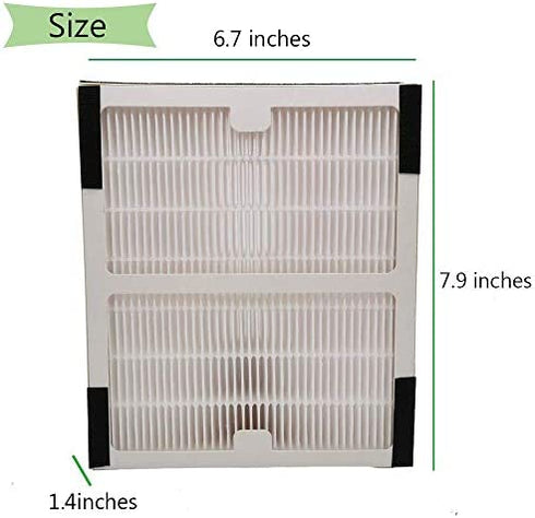 Replacement HEPA Filter B & Carbon Filters for Idylis Air Purifier 2126, 2125, IAP-10-125, IAP-10-150, Model # IAF-H-100B