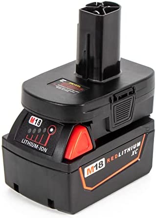 ZDTZAN Battery Adapter DM18GL for Craftsman C3 19.2V Cordless Tools, for DeWalt and for Milwaukee 18V/20V Lithium Battery to for Craftsman 19.2V Battery Cordless Tool, with USB