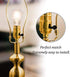 10 Pack Standard On/Off Replacement Light Lamp Turn Switch Knobs with Storage Case