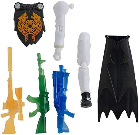 Fortnite Ghost Henchman Chest Collectible Accessory Set Bundle- Includes 4 Ghost Style Henchman Chests, 8 Back Bling, 12 Translucent Weapons, 8 Ghost Henchman Figure Pieces- More Styles Dropping Soon