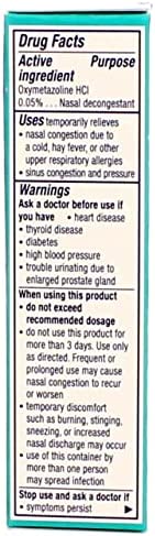 Vicks Sinex Severe Nasal Spray 0.50 oz (Pack of 2)
