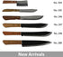 KIWI 4" Sharp Pairing Knife, with wood Handle # 503