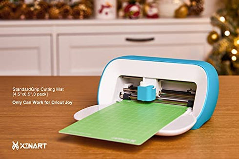 Xinart StandardGrip Cutting Mat for Cricut Joy(4.5x6.5 Inch, 3 Mats) Durable Adhesive Non-Slip Cutting Mats for Cricut Joy Accessories