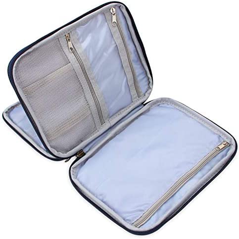 Yarwo Carrying Bag Compatible with Craft Accessories, Organizer Case for Craft Pen Set and Basic Tool Set Storage, Owls Pattern, Bag Only