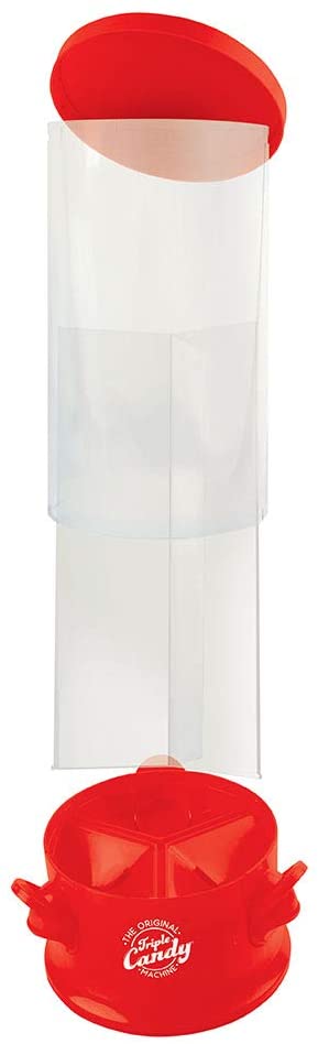 Handy Gourmet Cand Candy Dispenser, 5.75 x 12.00 x 5.75, Red