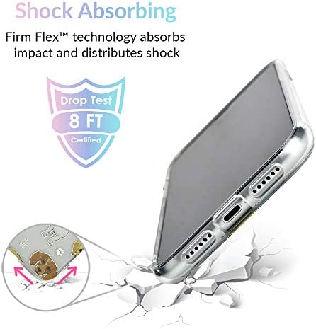 Velvet Caviar Compatible with iPhone XR Case Dog for Women & Girls - Cute Clear Protective Phone Cases (Pug, French Bulldog, Golden, Yorkie)