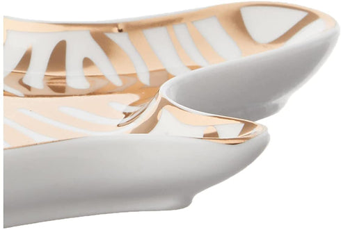 Jonathan Adler Metallic Zebra Dish