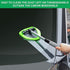 X XINDELL Windshield Cleaner -Microfiber Car Window Cleaning Tool with Extendable Handle and Washable Reusable Cloth Pad Head Auto Interior Exterior Glass Wiper Car Glass Cleaner Kit (Extendable)