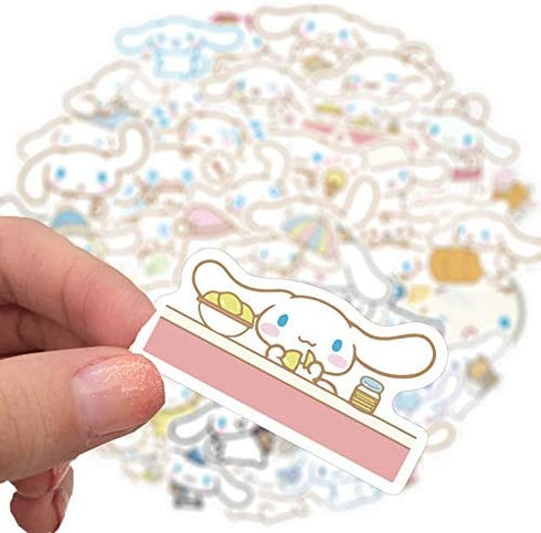 Cinnamoroll babyCinnamoroll Stickers| 50 Pcak | Vinyl Waterproof Stickers for Laptop,Bumper,Water Bottles,Computer,Phone,Hard hat,Car Stickers and Decals (Cinnamoroll)