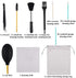 ADXCO 129 Pieces Cell Phone Cleaning Kit Camera Cleaning Kits USB Charging Port and Headphone Port Brush Set Compatible with Phone, iOS Android, Cell Phone, Electronics Cleaner