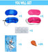 Eazyco Froze Party Supplies, Pin The Nose on Olaf, Froze Party Games, Large Poster 24PCS Nose Stickers for Frozen Theme Birthday Baby Shower Party Favors Decorations