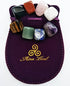 Chakra Stones Healing Crystals Set of 8, Tumbled and Polished, for 7 Chakras Balancing, Crystal Therapy, Meditation, Reiki, or as Thumb Stones, Palm Stones, Worry Stones