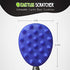 XL Big Stick Extendable Cactus Back Scratcher, Sturdy, Sharp, Satisfying, Ultimate Scratch Relief for Itching on Back, Neck, Head, Beard, and Body, Dual Sided with Aggressive and Medium Spikes (Blue)