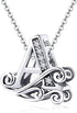 BETTY&SARAH 925 Sterling Silver Letter Charms for Pandora Bracelets Alphabet Initial Beads Jewelry Gift for Women