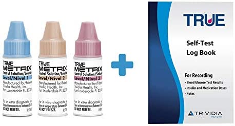TRUE METRIX® Control Solution Bundle Level 1, Level 2 and Level 3 Solutions + TRUEplus® Log Book