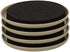 Duck Brand 284857 Plastic Carpet Furniture Sliders, 3.5 inch Width, Round, 4 Pack