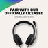 PDP Gaming LVL40 Stereo Headset with Mic for Nintendo Switch - PC, iPad, Mac, Laptop Compatible - Noise Cancelling Microphone, Lightweight, Soft Comfort On Ear Headphones, 3.5mm jack - Black