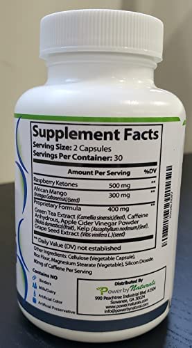 Power By Naturals Leptin Burn for Women - Appetite Suppressant, Metabolism Booster & Fat Burners for Women Weight Loss - Diet Pills That Work Fast for Women (60) Leptin Resistant Supplements