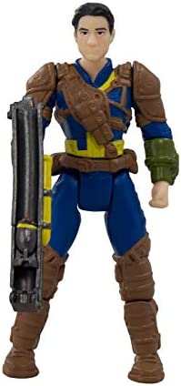 Fallout Mega Merge Figures (Nuka Cola, Vault Dweller, T-45 Power Armor, T-52, X-01 Armor, Nick Valentine) (Vault Dwelller)