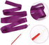 YGEOMER 12pcs Rhythmic Dance Ribbons Gymnastics Ribbon Streamers Dancing Streamers, Baton Twirling, for Artistic Dancing Gymnastics, Kids Dancing, Talent Shows