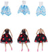 E-TING Lot 15 Items = 5 Sets Fashion Casual Wear Clothes/Outfit with 10 Pair Shoes for Girl Doll Random Style (Casual Wear Clothes + Short Skirt)
