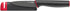 Joseph Joseph Slice & Sharpen 6" Chef's Knive and 3.5" Paring Knife with Sharpening Protective Sheaths, Black
