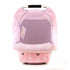 Baby Car Seat Covers-Acrabros Multifunctional Infant Carseat Canopy for Boys Girls,Stretchy Breathable Adjustable Peep Window Universal Fit Pink"Baby Arrow"