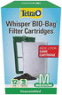 Tetra Whisper Bio-Bag Filter Cartridges For Aquariums - Unassembled Medium (Pack of 12)