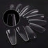 Care.D.N Clear Long Fake Nails Coffin for Girls, Full Cover Acrylic Ballerina Nails Tips, Press on Nails Long, Clear False Nails for Women with Case for Nail Salons and DIY Nail Art 500pcs 10 Sizes.?coffin nails)