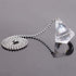 longsheng Clear Crystal Prism Drop Dazzling Crystal Ceiling Fan Pull Chain Pull Chain Extension with Connector for Ceiling Light Fan Set of 4 with Gift Box