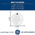 GE WH11X10049 Genuine OEM Timer Knob Plate (White) for GE Washing Machines