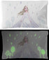 Jay franco Disney Frozen Spirit of Adventure Glow in The Dark 2 Pack Reversible Pillowcases Features Elsa & Anna - Double-Sided Kids Super Soft Bedding (Official Disney Product)