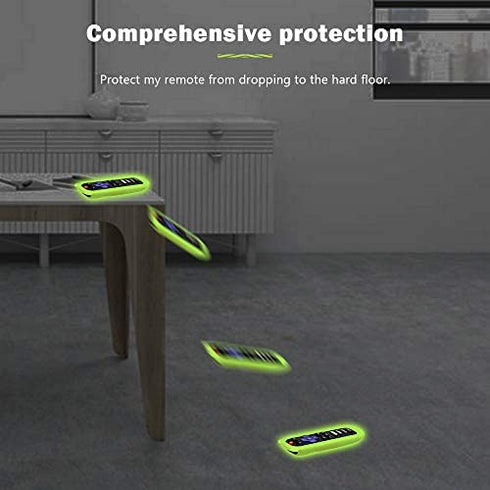 3 Pack TV Remote Case for TCL Roku TV RC280 Remote Control, Silicone Protective Controller Skin Lightweight Shockproof TCL Roku TV Remote Cover Cute Ear Shape Anti Slip Universal Replacement Sleeve