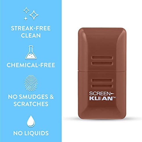 Carbon Klean ScreenKlean Tablet Screen Cleaner - Efficient and Durable Carbon Microfiber Technology Electroplated Rose Gold