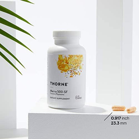 Thorne Curcumin Phytosome 1000 mg (Meriva) - Clinically Studied, High Absorption - Supports Healthy Inflammatory Response in Joints, Muscles, GI Tract, Liver, and Brain - 120 Capsules - 60 Servings
